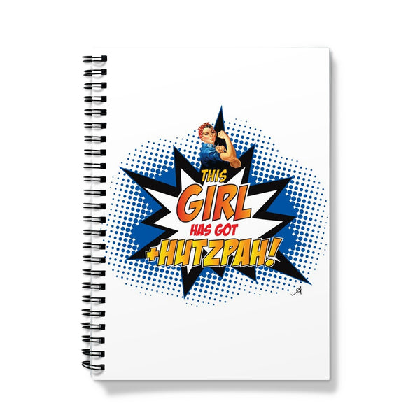 This Girl +Hutzpah! Amanya Design Notebook