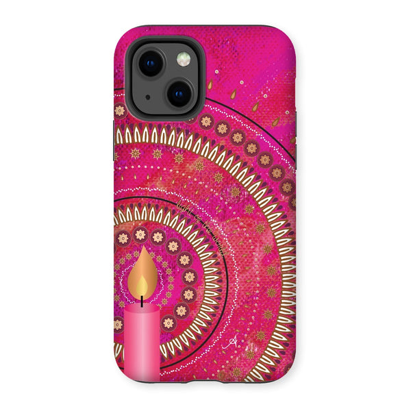 Light of the World Pink Amanya Design Tough Phone Case
