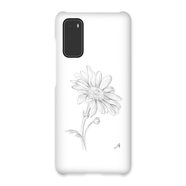 Pencil Daisy Single Amanya Design Snap Phone Case