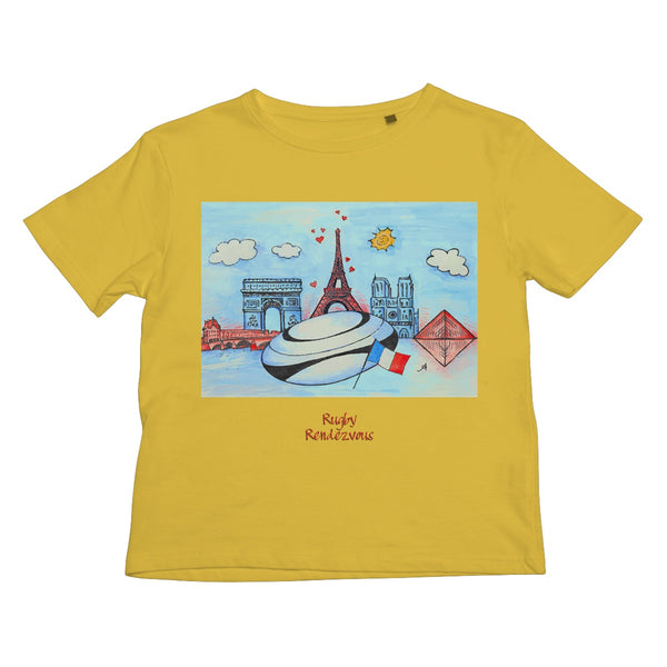 Rugby Rendezvous with Backprint Kids T-Shirt