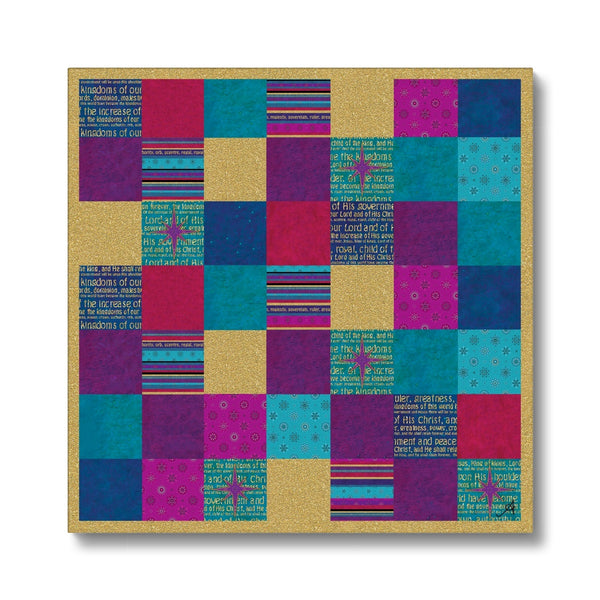 King of Kings Patchwork Amanya Design Eco Canvas