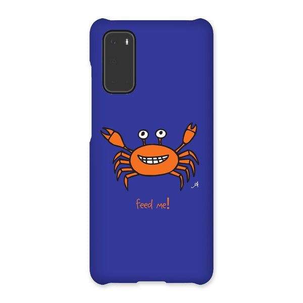 Mr Crabby Feed Me! Amanya Design Snap Phone Case