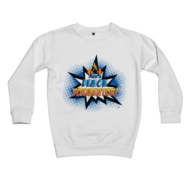 Demon Tormentor Amanya Design Kids Sweatshirt