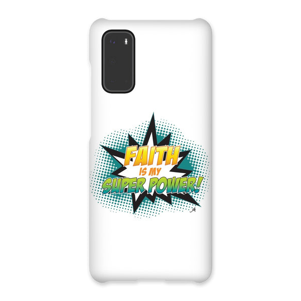 Faith is my Superpower! Amanya Design Snap Phone Case