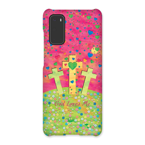 God Loves Me Amanya Design Snap Phone Case