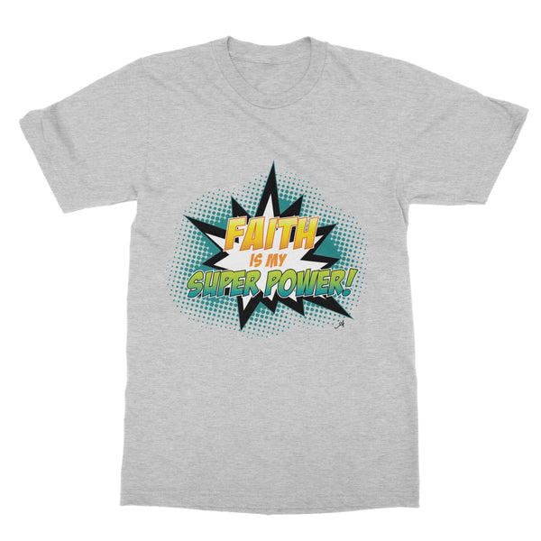 Faith is my Superpower! Amanya Design Softstyle T-Shirt