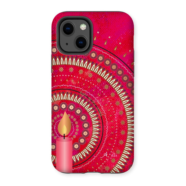 Light of the World Red Amanya Design Tough Phone Case