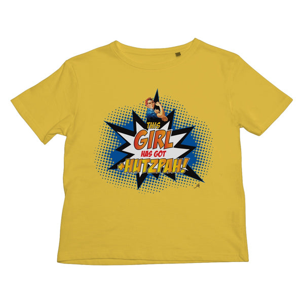 This Girl Hutzpah Amanya Design Kids T-Shirt