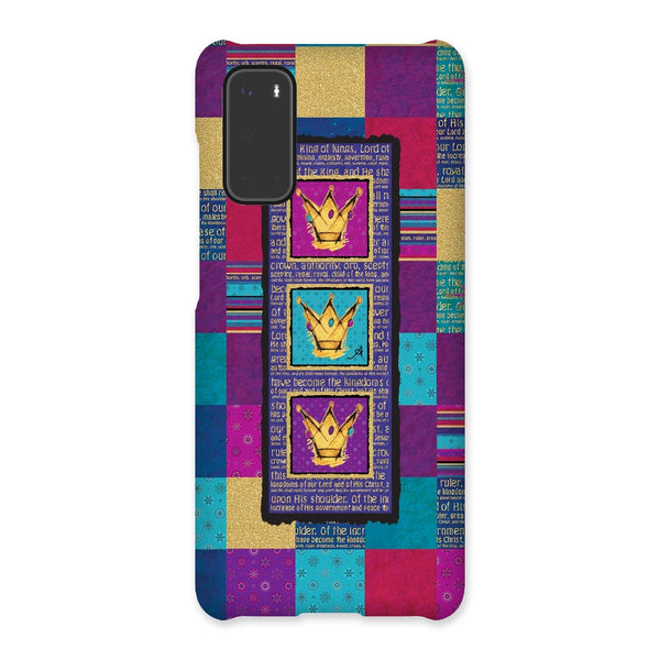 King of Kings Crowns Amanya Design Snap Phone Case