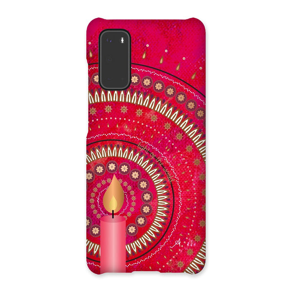 Light of the World Red Amanya Design Snap Phone Case