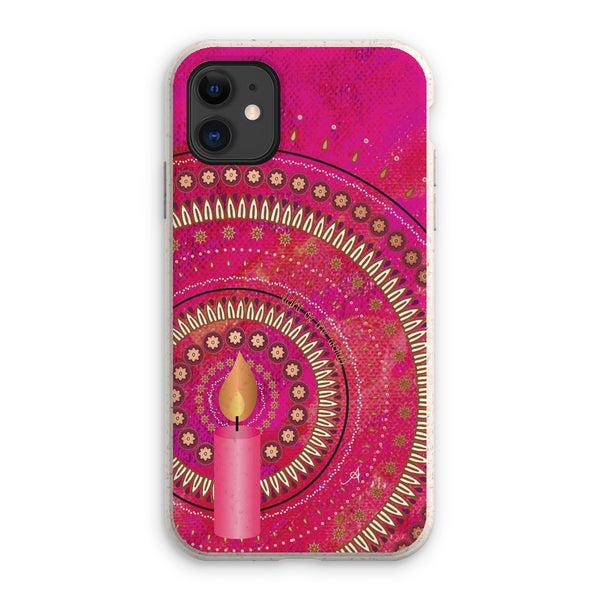 Light of the World Pink Amanya Design Eco Phone Case