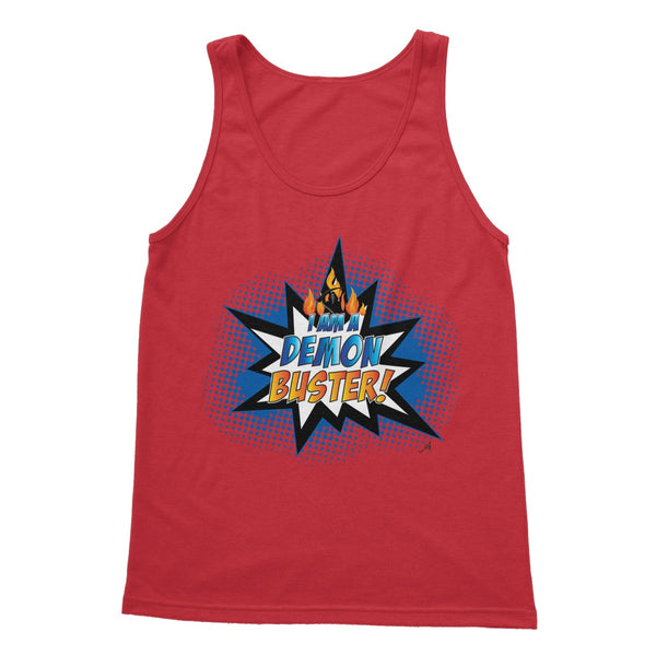 Demon Buster Amanya Design Softstyle Tank Top