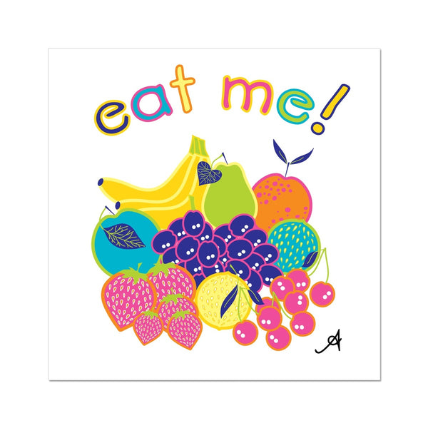 Eat Me Motif Amanya Design Fine Art Print