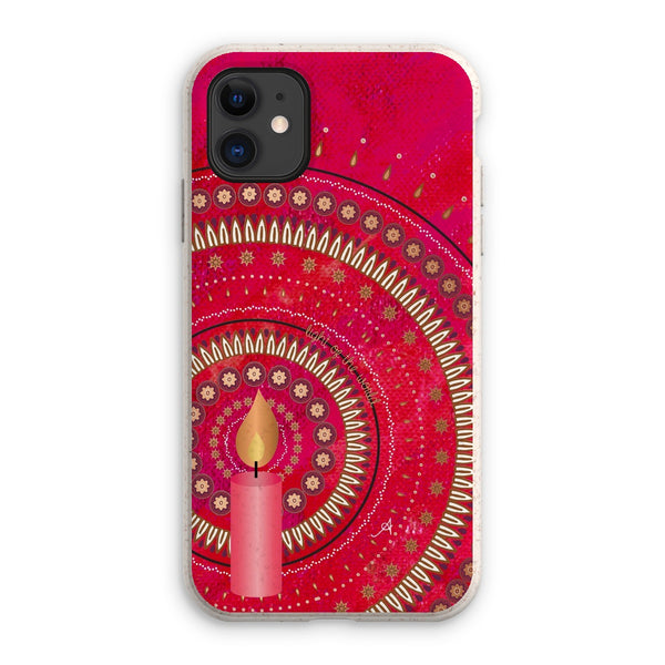 Light of the World Red Amanya Design Eco Phone Case