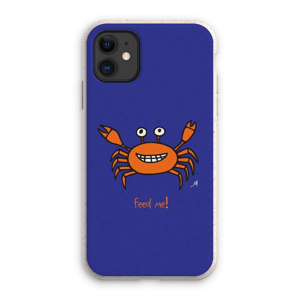 Mr Crabby Feed Me! Amanya Design Eco Phone Case