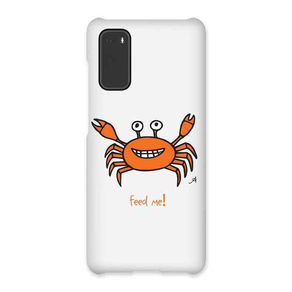 Mr Crabby Feed Me! Amanya Design Snap Phone Case