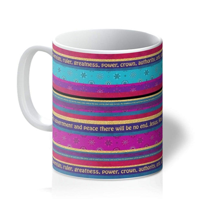 Homeware 11oz / White King of Kings Stripe Amanya Design Mug Prodigi