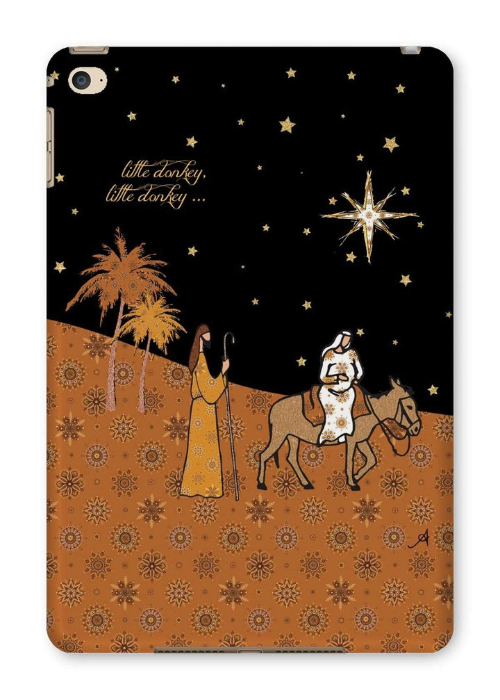 Phone & Tablet Cases iPad Mini 4 / Gloss Nativity Metallics Donkey Amanya Design Tablet Cases Prodigi