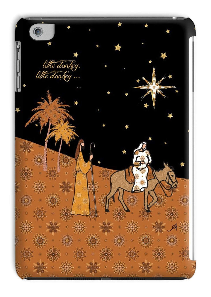 Phone & Tablet Cases iPad Mini 1/2/3 / Gloss Nativity Metallics Donkey Amanya Design Tablet Cases Prodigi
