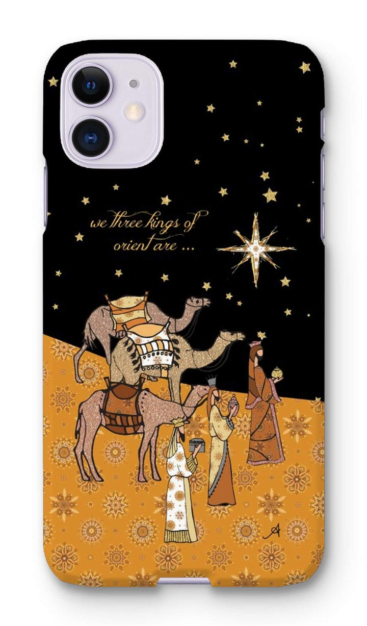 Phone & Tablet Cases iPhone 11 / Snap / Gloss Nativity Metallics Kings Amanya Design Phone Case Prodigi