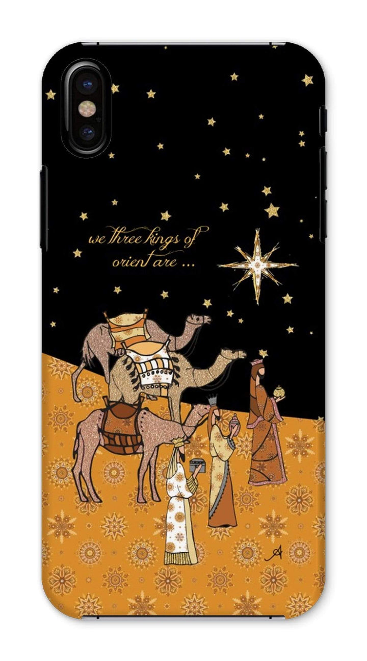 Phone & Tablet Cases iPhone X / Snap / Gloss Nativity Metallics Kings Amanya Design Phone Case Prodigi