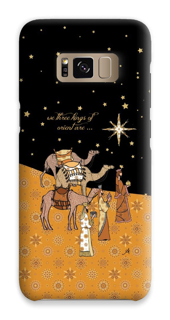 Phone & Tablet Cases Samsung S8 / Snap / Gloss Nativity Metallics Kings Amanya Design Phone Case Prodigi