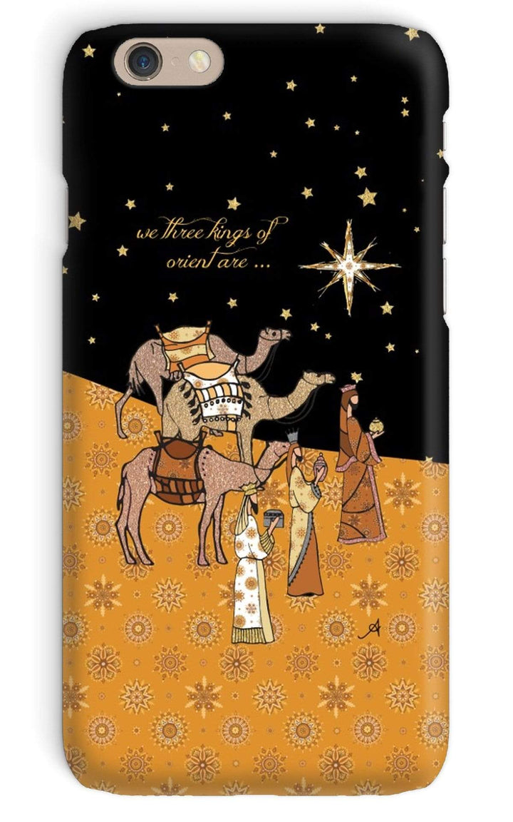 Phone & Tablet Cases iPhone 6 / Snap / Gloss Nativity Metallics Kings Amanya Design Phone Case Prodigi