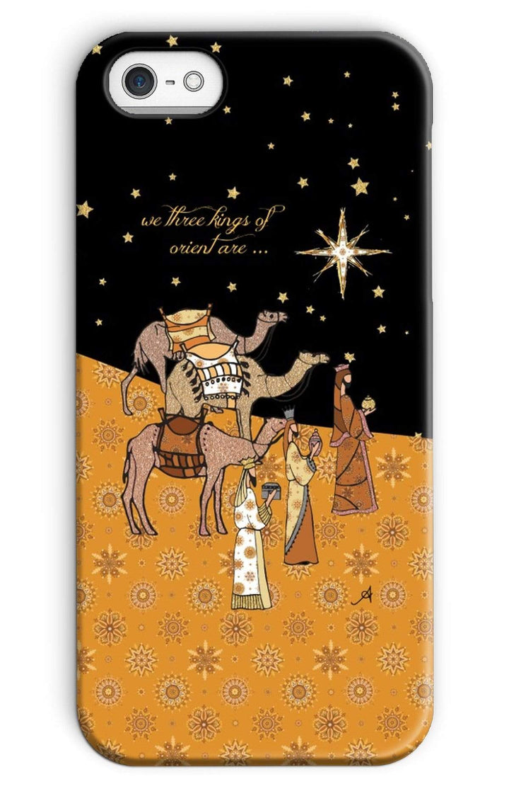 Phone & Tablet Cases iPhone SE / Snap / Gloss Nativity Metallics Kings Amanya Design Phone Case Prodigi