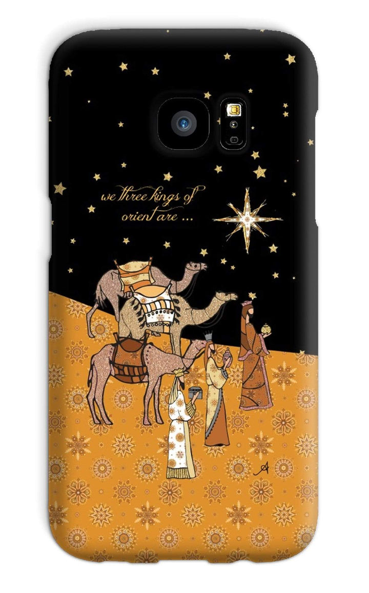 Phone & Tablet Cases Galaxy S7 / Snap / Gloss Nativity Metallics Kings Amanya Design Phone Case Prodigi