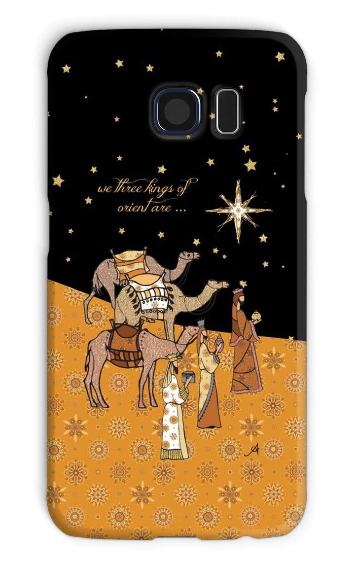 Phone & Tablet Cases Galaxy S6 / Snap / Gloss Nativity Metallics Kings Amanya Design Phone Case Prodigi