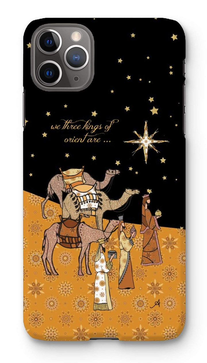 Phone & Tablet Cases iPhone 11 Pro Max / Snap / Gloss Nativity Metallics Kings Amanya Design Phone Case Prodigi