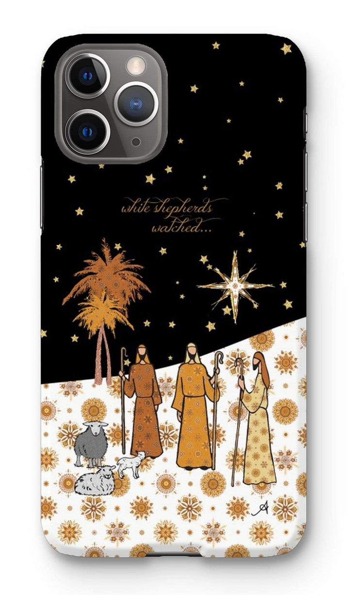 Phone & Tablet Cases iPhone 11 Pro / Snap / Gloss Nativity Metallics Shepherds Amanya Design Phone Case Prodigi