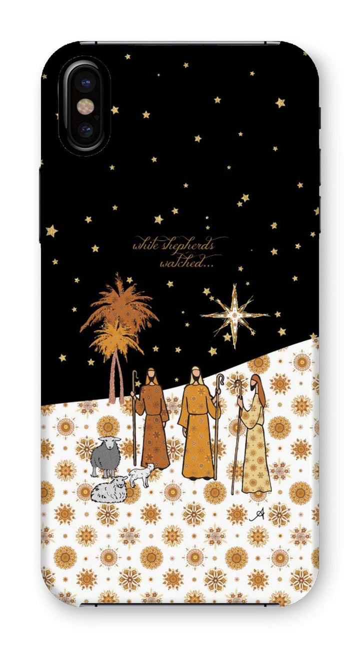 Phone & Tablet Cases iPhone XS / Snap / Gloss Nativity Metallics Shepherds Amanya Design Phone Case Prodigi