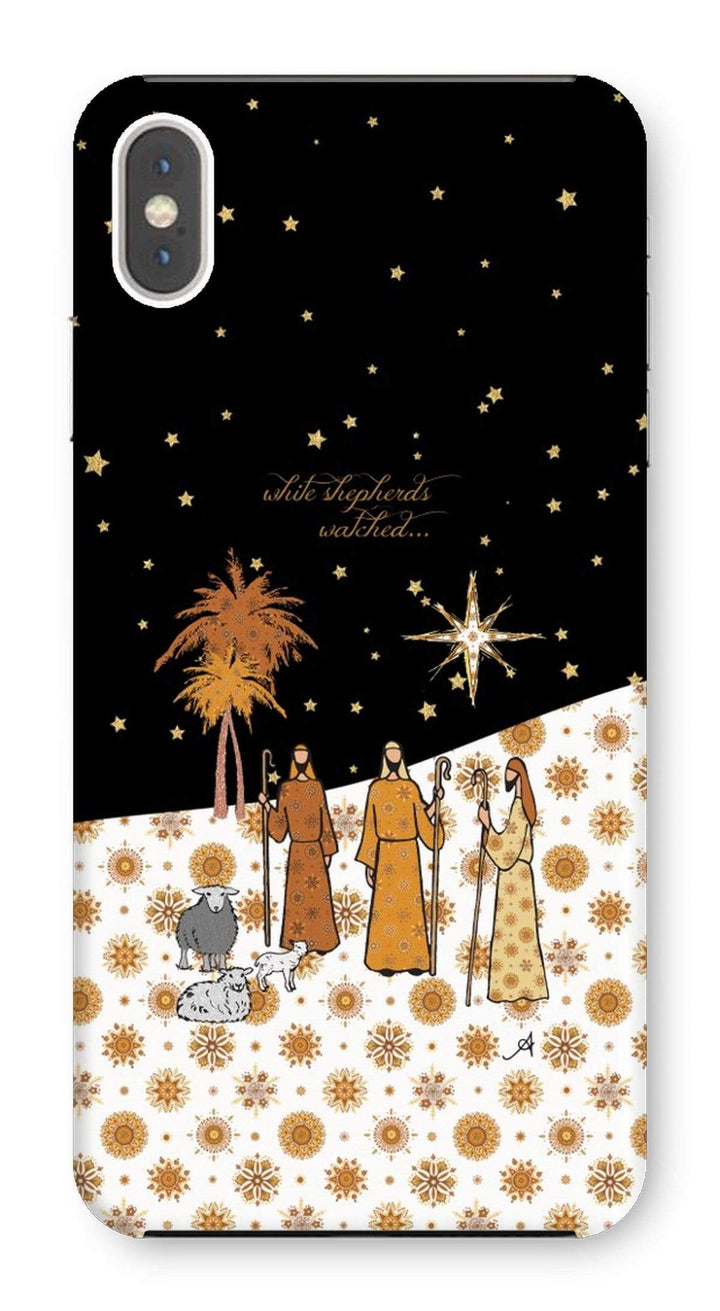 Phone & Tablet Cases iPhone XS Max / Snap / Gloss Nativity Metallics Shepherds Amanya Design Phone Case Prodigi