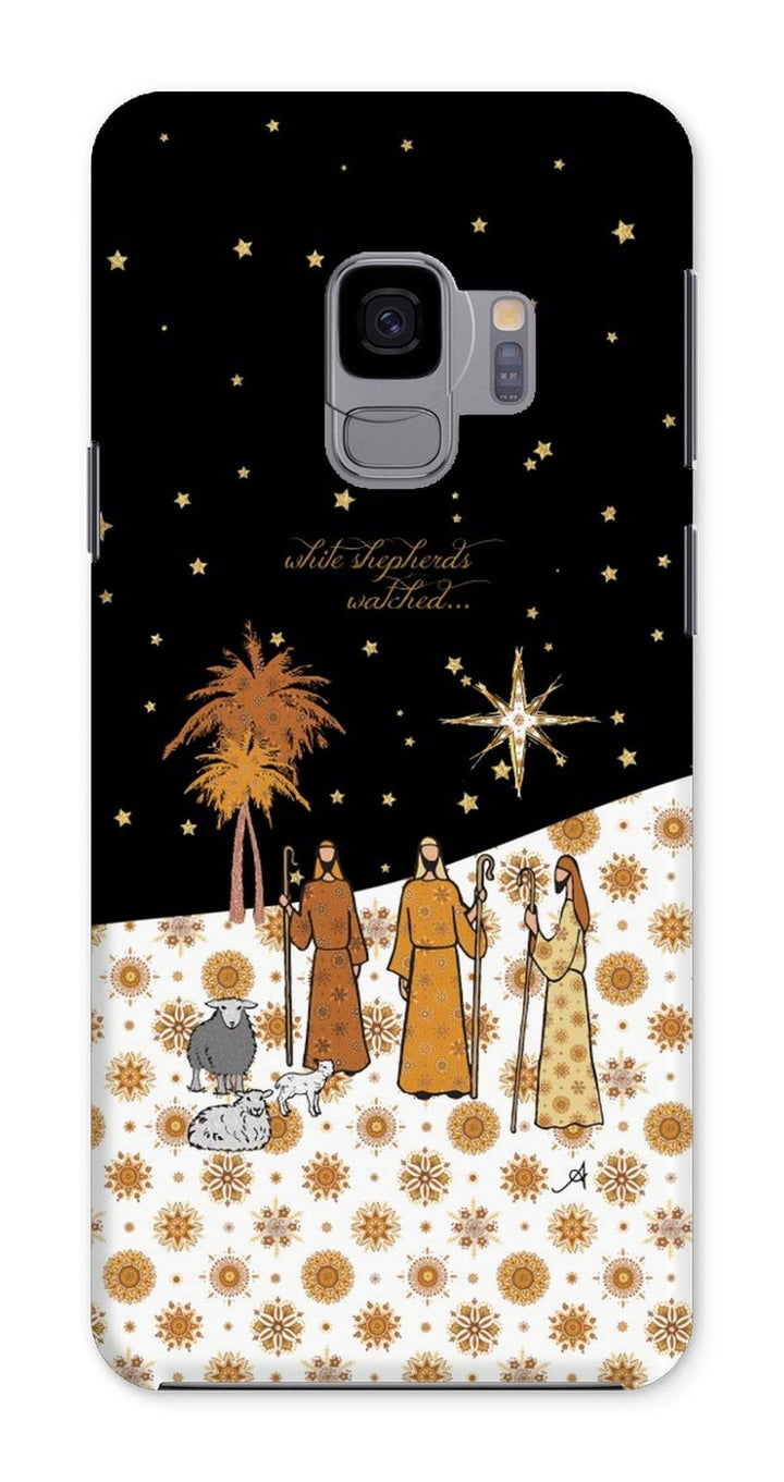 Phone & Tablet Cases Samsung Galaxy S9 / Snap / Gloss Nativity Metallics Shepherds Amanya Design Phone Case Prodigi