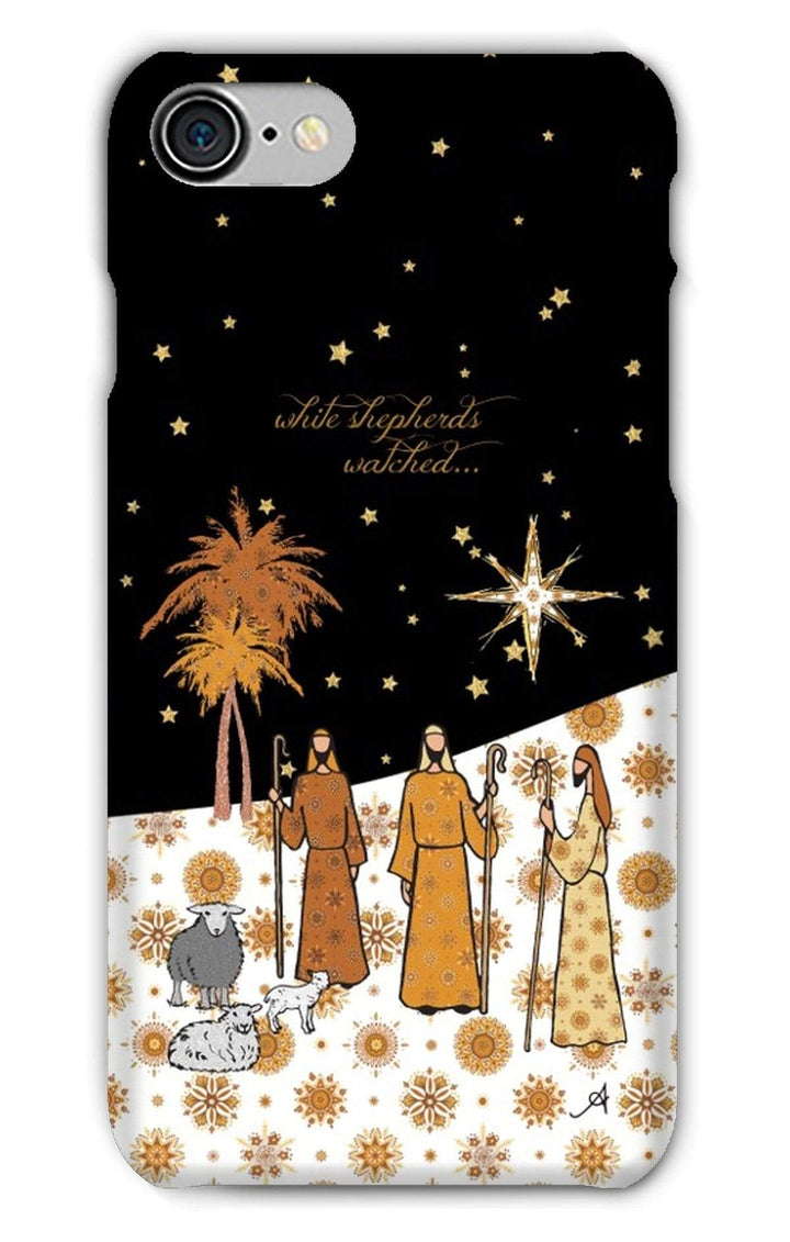 Phone & Tablet Cases iPhone 8 / Snap / Gloss Nativity Metallics Shepherds Amanya Design Phone Case Prodigi