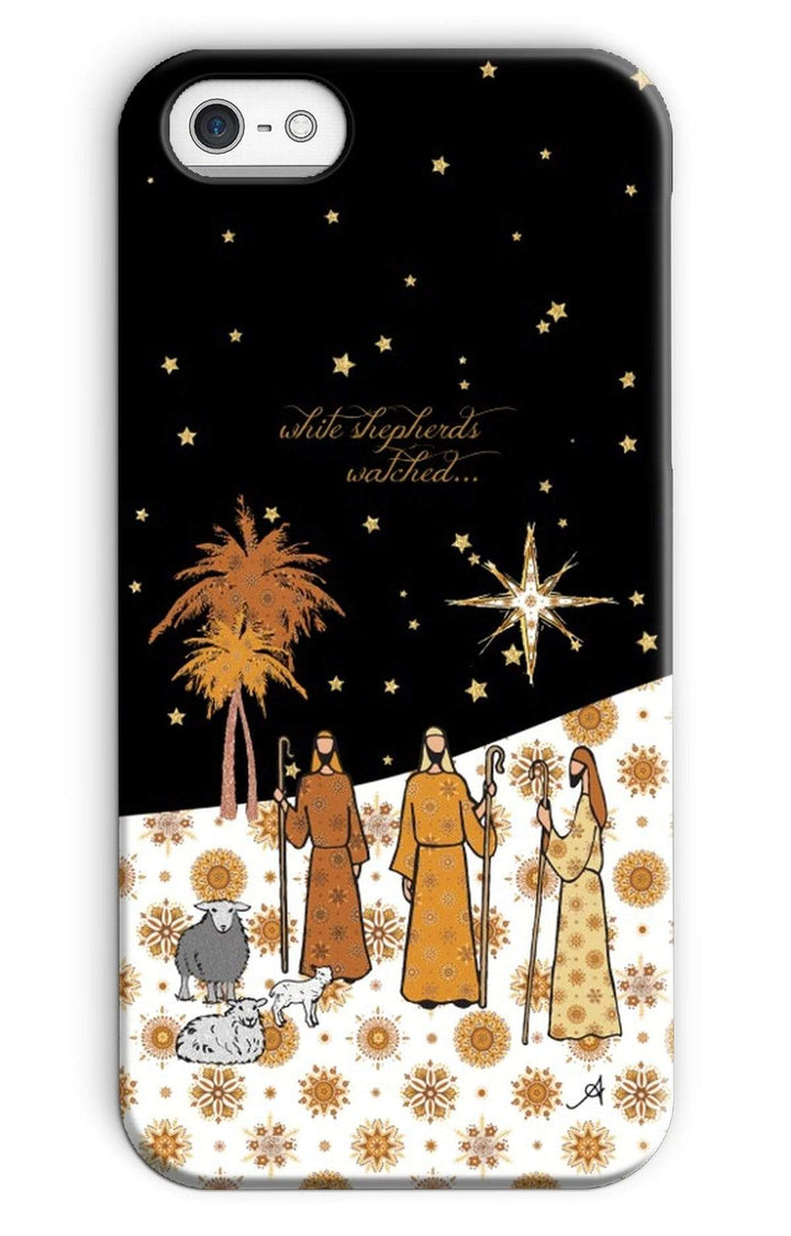 Phone & Tablet Cases iPhone 5/5s / Snap / Gloss Nativity Metallics Shepherds Amanya Design Phone Case Prodigi