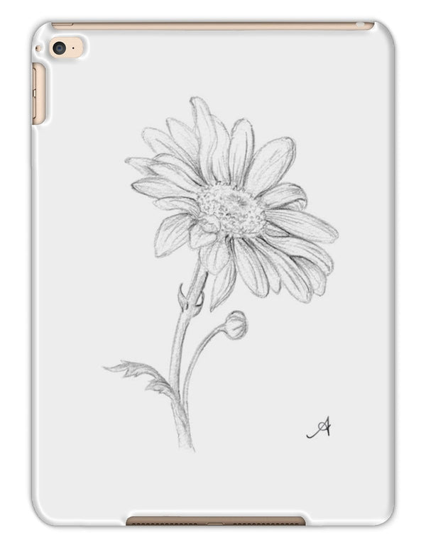 Phone & Tablet Cases iPad Air 2 / Matte Pencil Daisy Single White Amanya Design Tablet Cases Prodigi