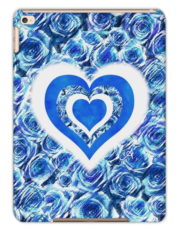 Phone & Tablet Cases iPad Air 2 / Matte Textured Roses Love & Background Cornflower Amanya Design Tablet Cases Prodigi
