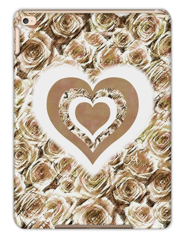 Phone & Tablet Cases iPad Air 2 / Matte Textured Roses Love & Background Mushroom Amanya Design Tablet Cases Prodigi