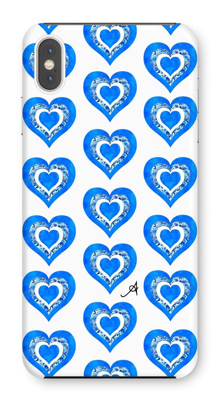Phone & Tablet Cases iPhone XS Max / Snap / Gloss Textured Roses Love Cornflower Amanya Design Phone Case Prodigi