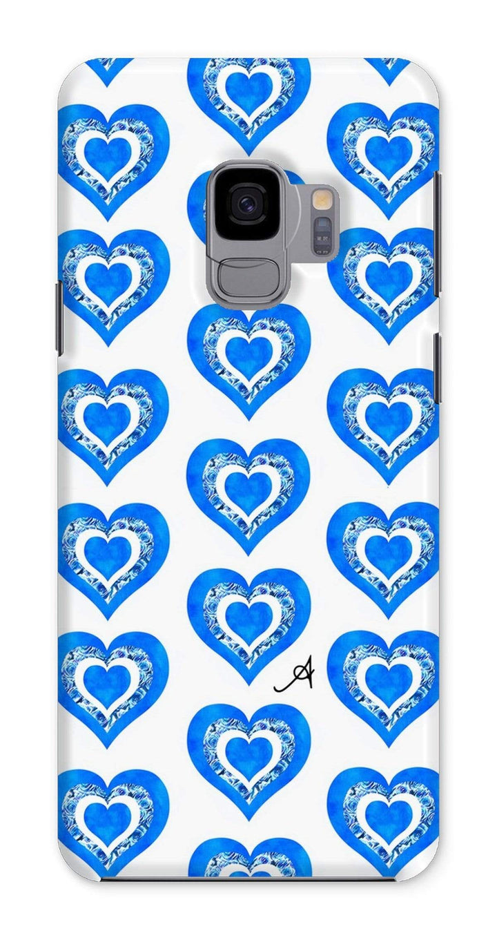 Phone & Tablet Cases Samsung Galaxy S9 / Snap / Gloss Textured Roses Love Cornflower Amanya Design Phone Case Prodigi