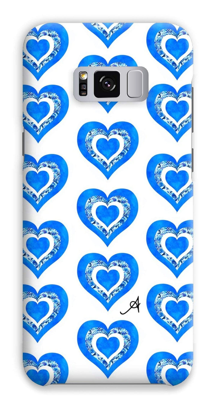 Phone & Tablet Cases Samsung S8 Plus / Snap / Gloss Textured Roses Love Cornflower Amanya Design Phone Case Prodigi