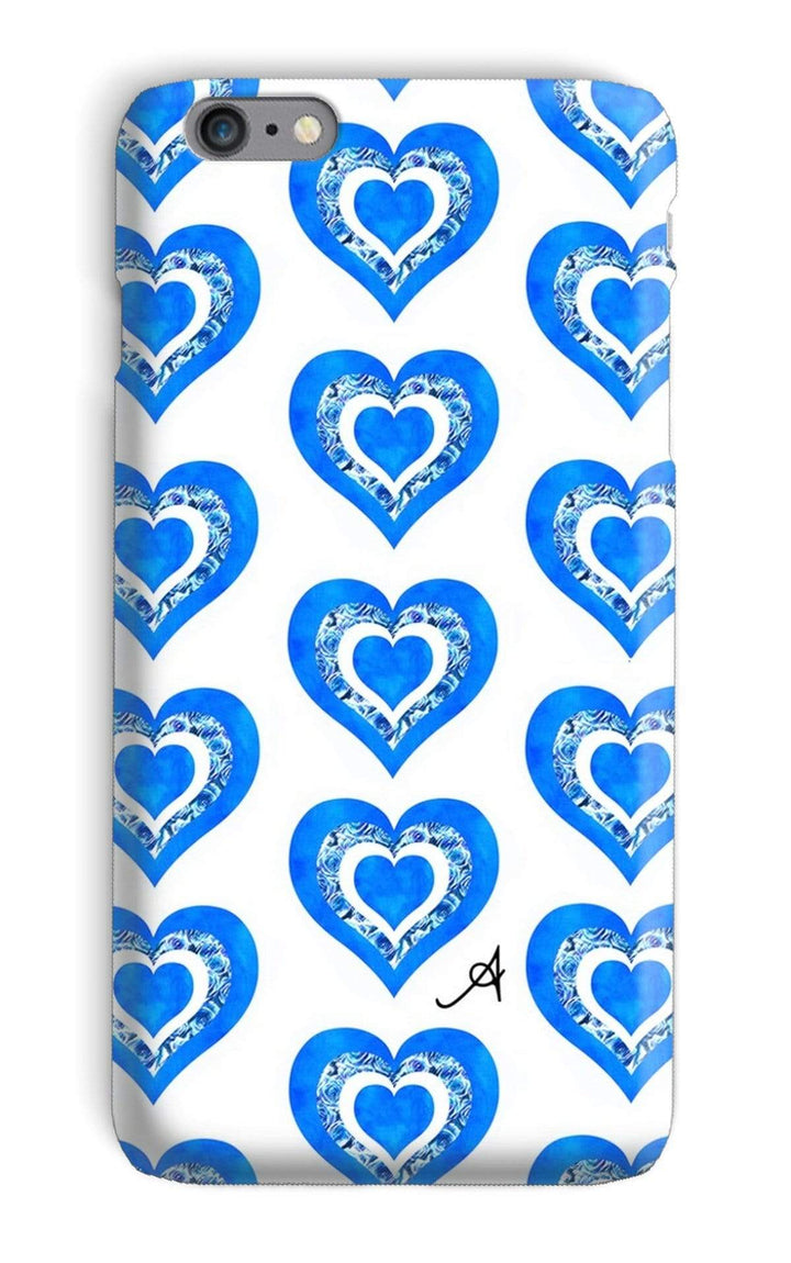 Phone & Tablet Cases iPhone 6s Plus / Snap / Gloss Textured Roses Love Cornflower Amanya Design Phone Case Prodigi