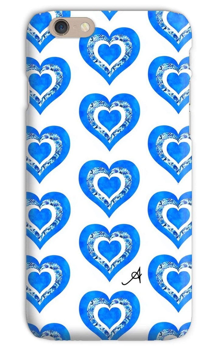Phone & Tablet Cases iPhone 6s / Snap / Gloss Textured Roses Love Cornflower Amanya Design Phone Case Prodigi