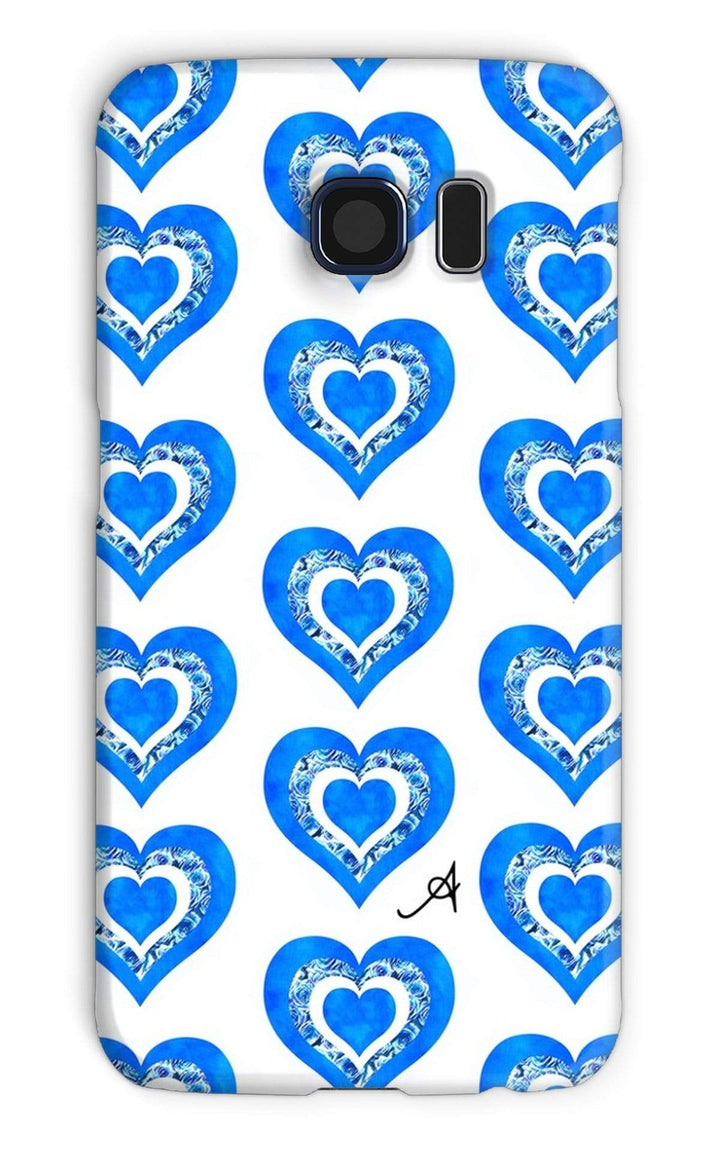 Phone & Tablet Cases Galaxy S6 / Snap / Gloss Textured Roses Love Cornflower Amanya Design Phone Case Prodigi