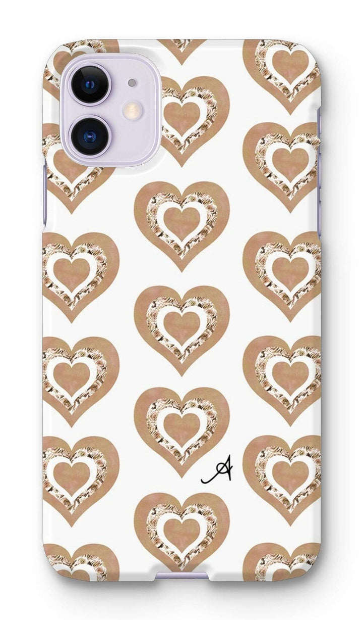 Phone & Tablet Cases iPhone 11 / Snap / Gloss Textured Roses Love Mushroom Amanya Design Phone Case Prodigi