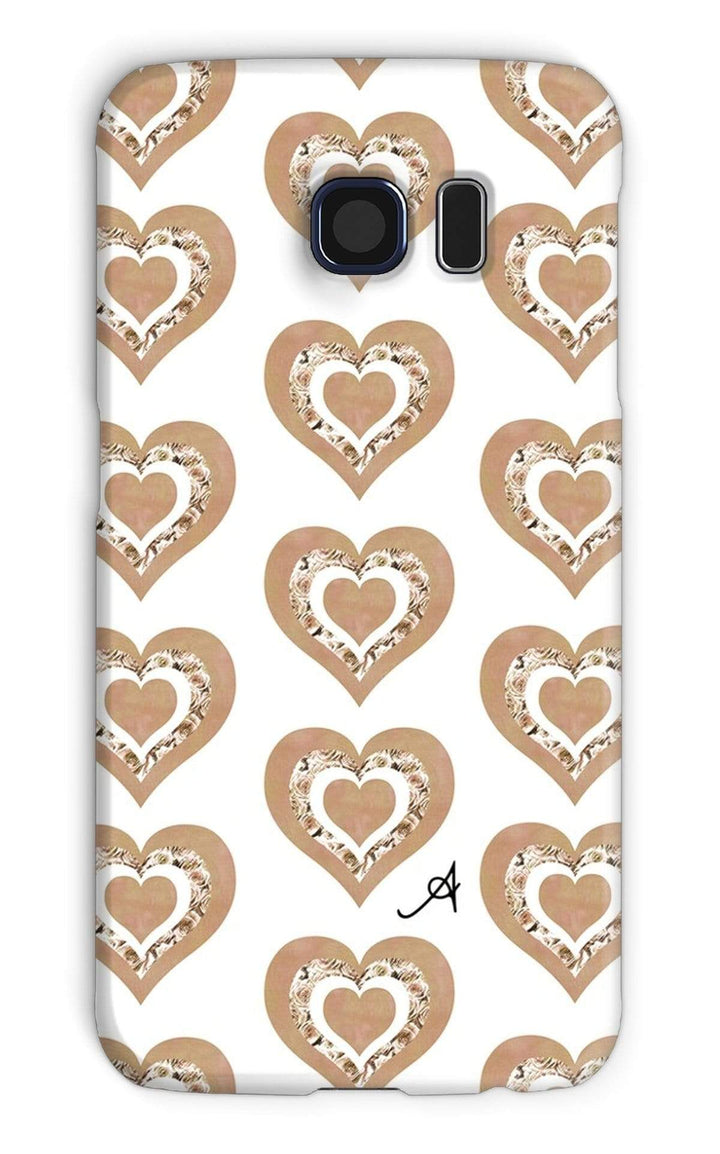 Phone & Tablet Cases Galaxy S6 / Snap / Gloss Textured Roses Love Mushroom Amanya Design Phone Case Prodigi