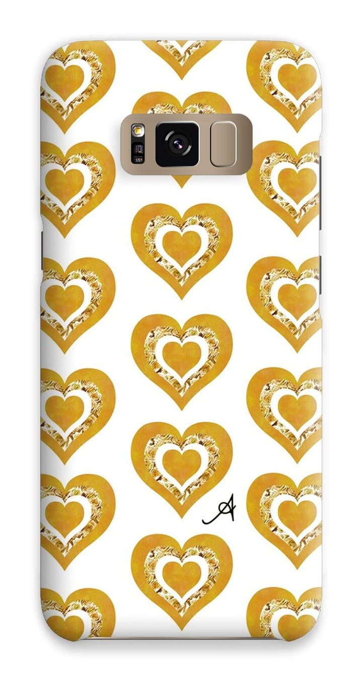 Phone & Tablet Cases Samsung S8 / Snap / Gloss Textured Roses Love Mustard Amanya Design Phone Case Prodigi