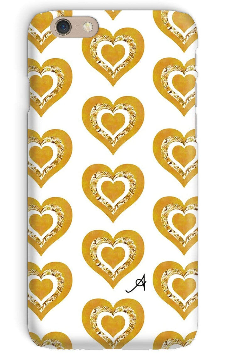 Phone & Tablet Cases iPhone 6 / Snap / Gloss Textured Roses Love Mustard Amanya Design Phone Case Prodigi